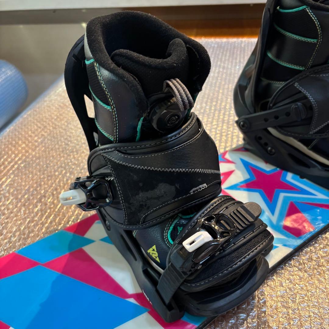 ジュニア　キッズ　スノーボードセット　K2 BOAブーツ 19.5cm head