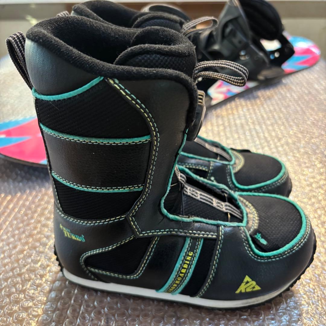 ジュニア　キッズ　スノーボードセット　K2 BOAブーツ 19.5cm head