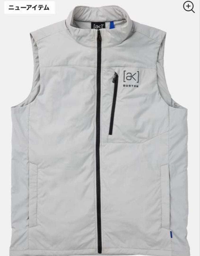 トップス FRAGMENT Burton ak Helium Vest Grey S