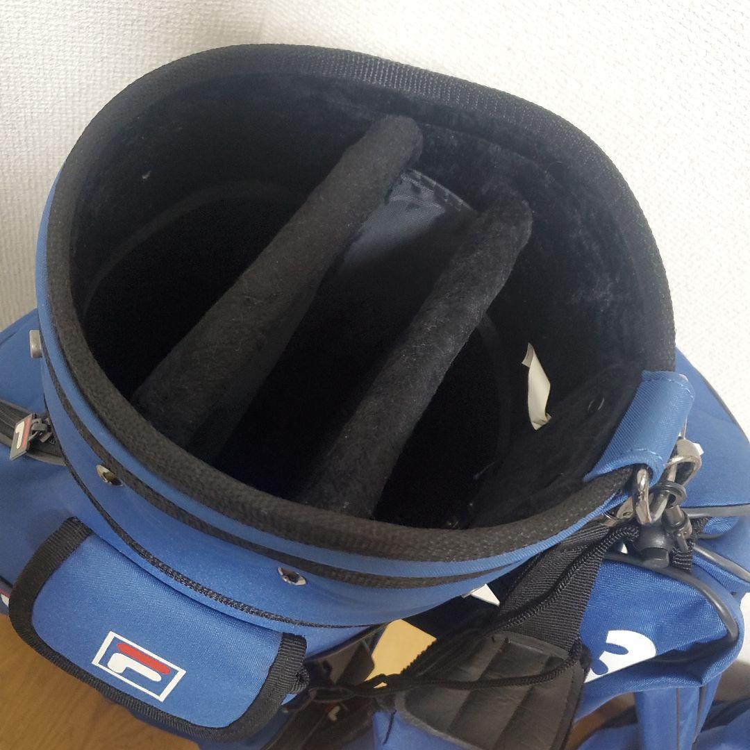 【新品タグ付き】FILA GOLF ゴルフバッグ 8.25インチ 青