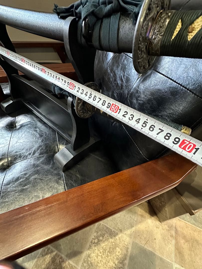 観賞用　模造刀　飾り台付