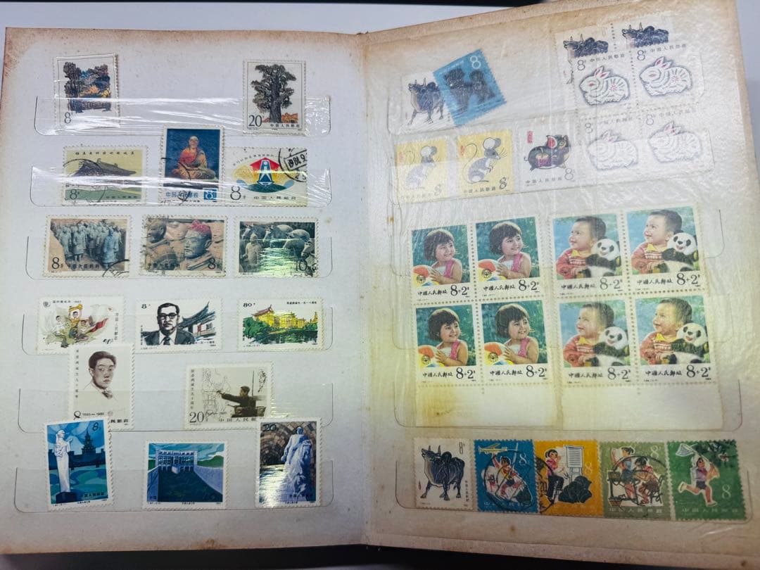 切手アルバム 使用済み切手 収集