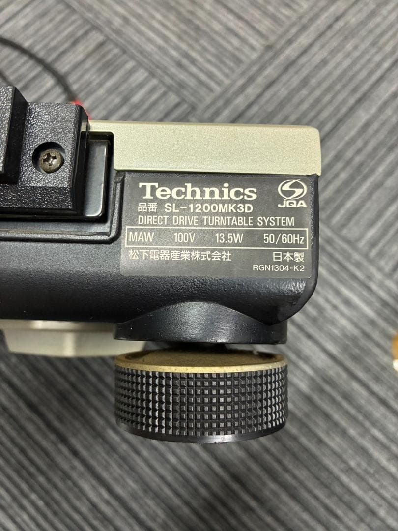 【通電確認済・送料込】ターンテーブル　Technics　SL-1200MK3DS