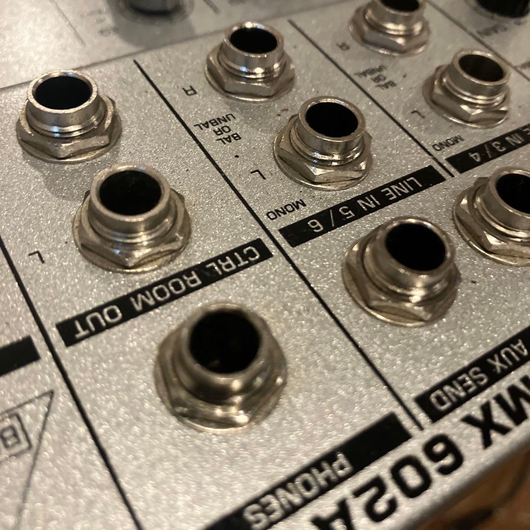 BEHRINGER MX602A ミキサー【純正アダプター付】