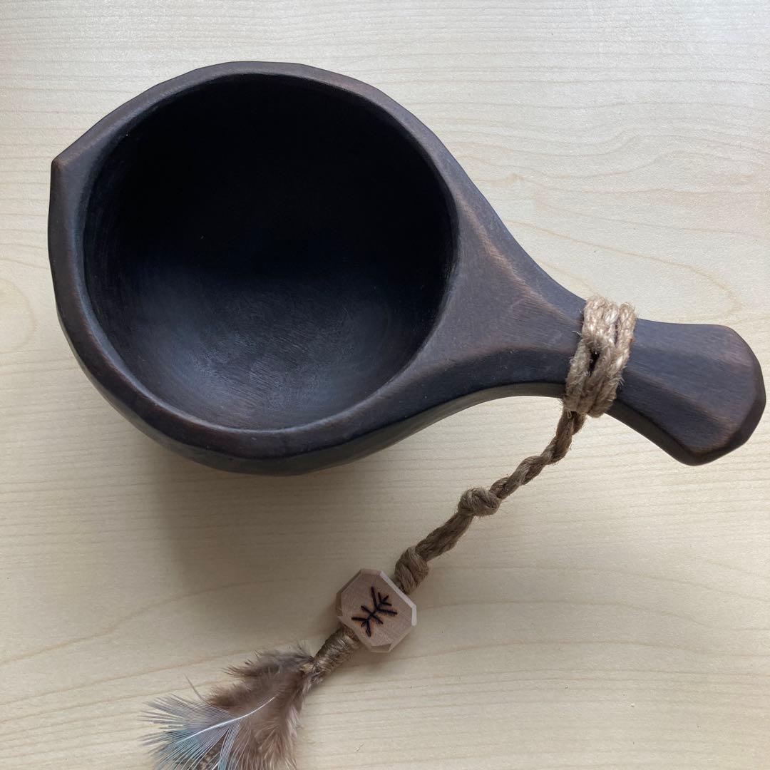 【新品】ソウルオブシベリア #1 丸型ペンダント　No.1810 ククサ