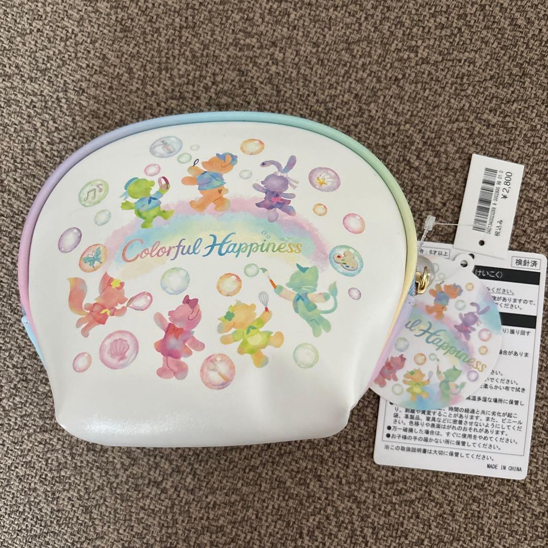 新品未使用　東京ディズニーシー　ダッフィーバック　2個　ポーチ