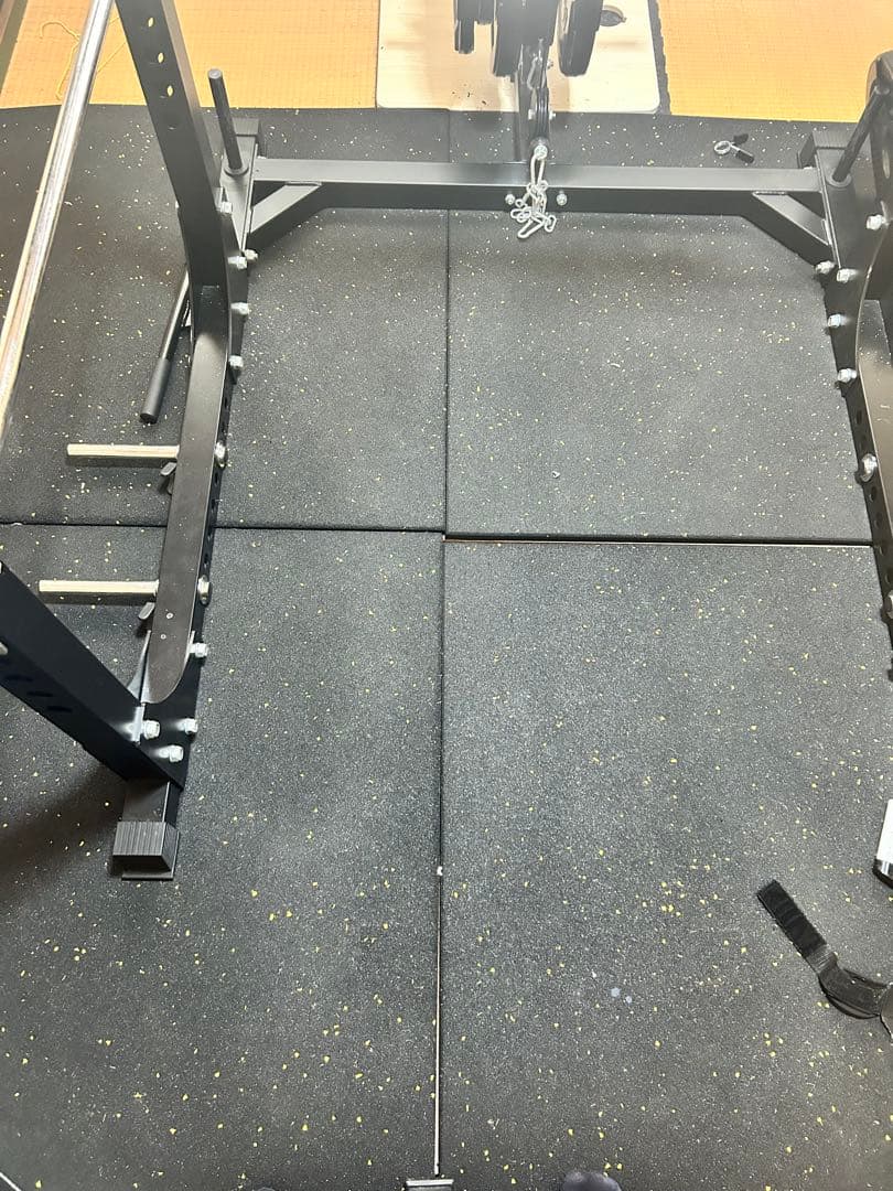 バーベルラック&ラットプルダウン、バーベル一式セット