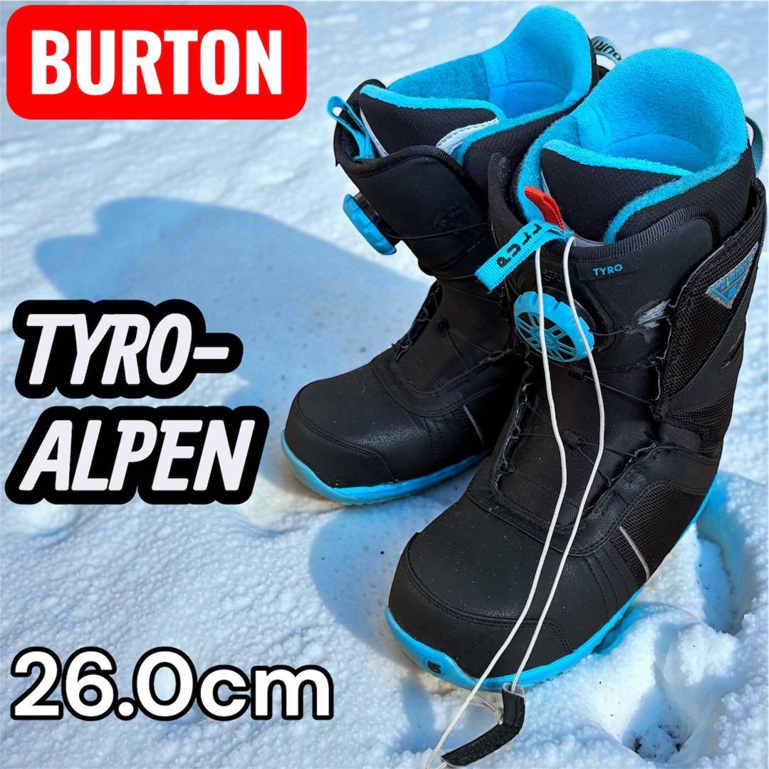 BURTON バートン TYRO-ALPEN タイロ アルペン スノボ 26.0