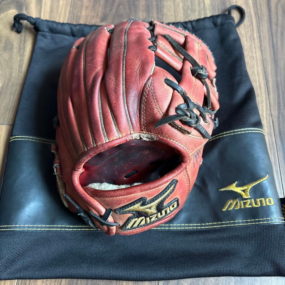 ミズノプロ　内野手用　硬式　グローブ