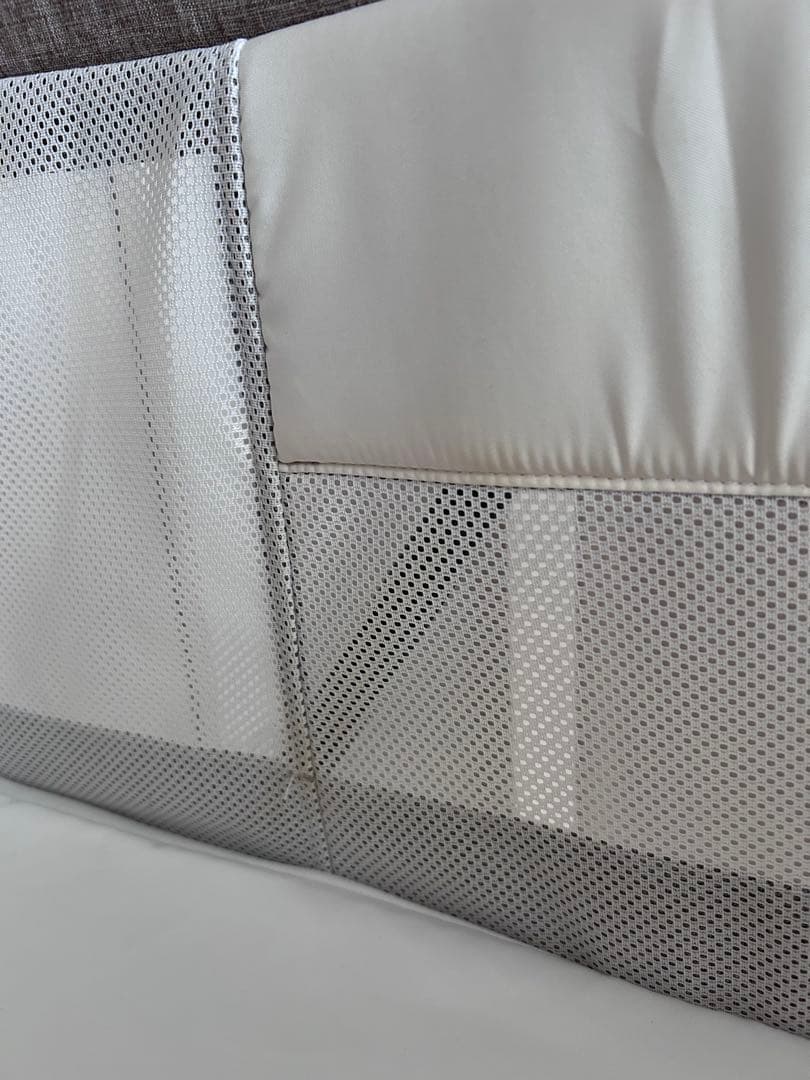 ZOOBLYベビーベッド 折りたたみ式 ベージュ