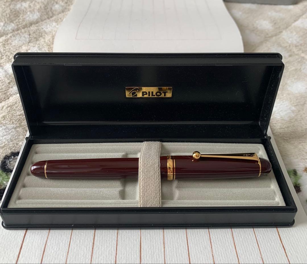 PILOT（パイロット） カスタム 万年筆 14K ボルドー