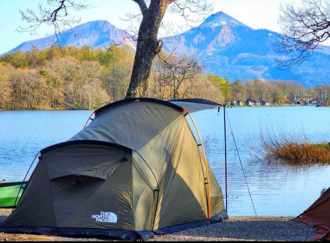 THE NORTH FACE EVACARGO 4 テント フットプリント付き