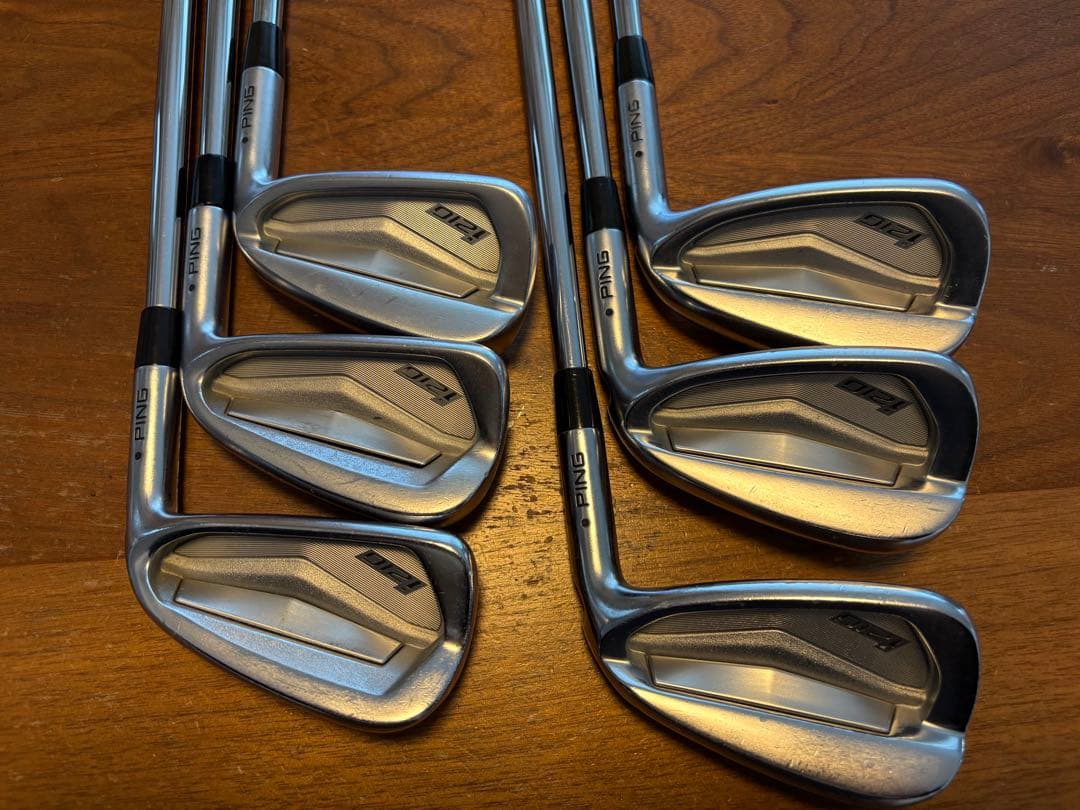 PING ピンi210アイアン 6本　5i〜PW DG105S200 黒ドット