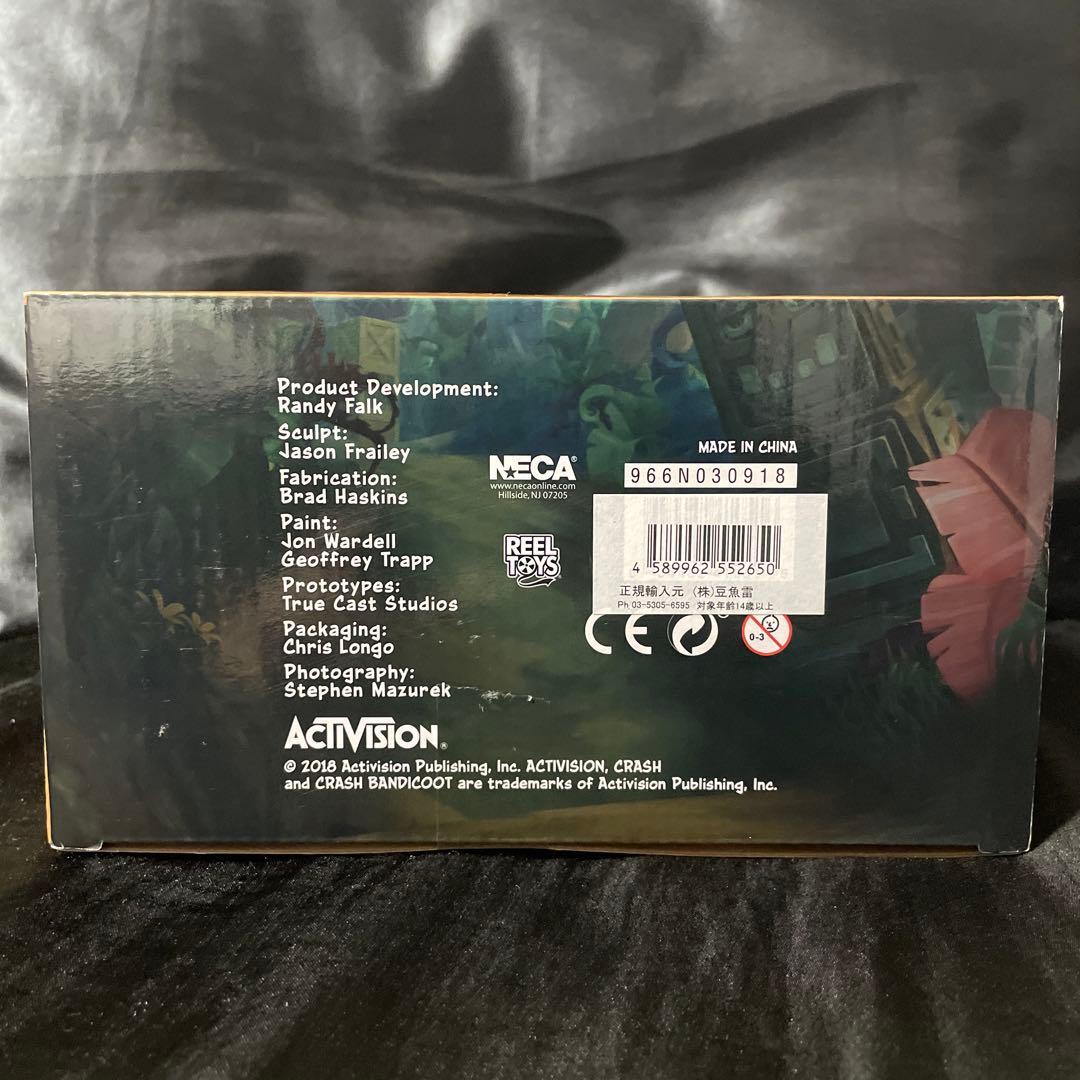 正規品 未開封 クラッシュ・バンディクー フィギュア ジェットボード NECA社