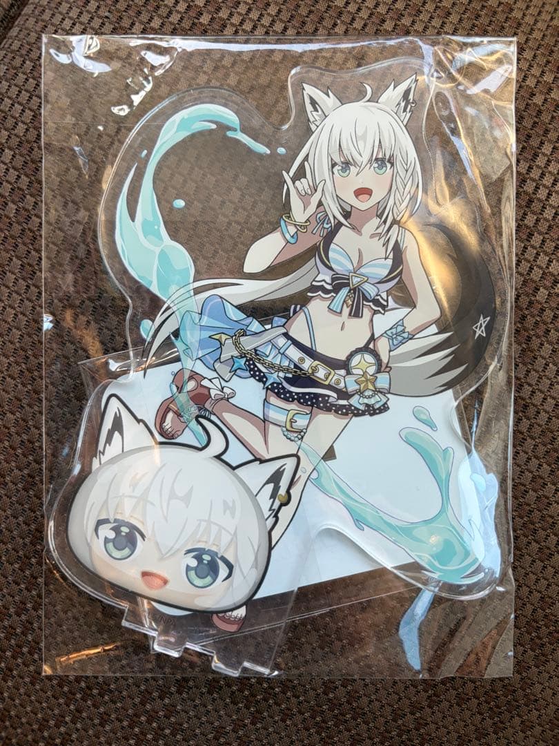 妖怪ウォッチぷにぷに　白上フブキ　アクリルスタンド　ホロライブ