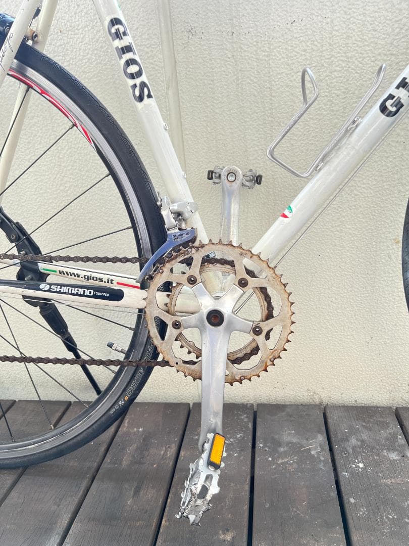 GIOS ジオスクロスバイク AMPIOホワイト １８段変速 700c　引取専用