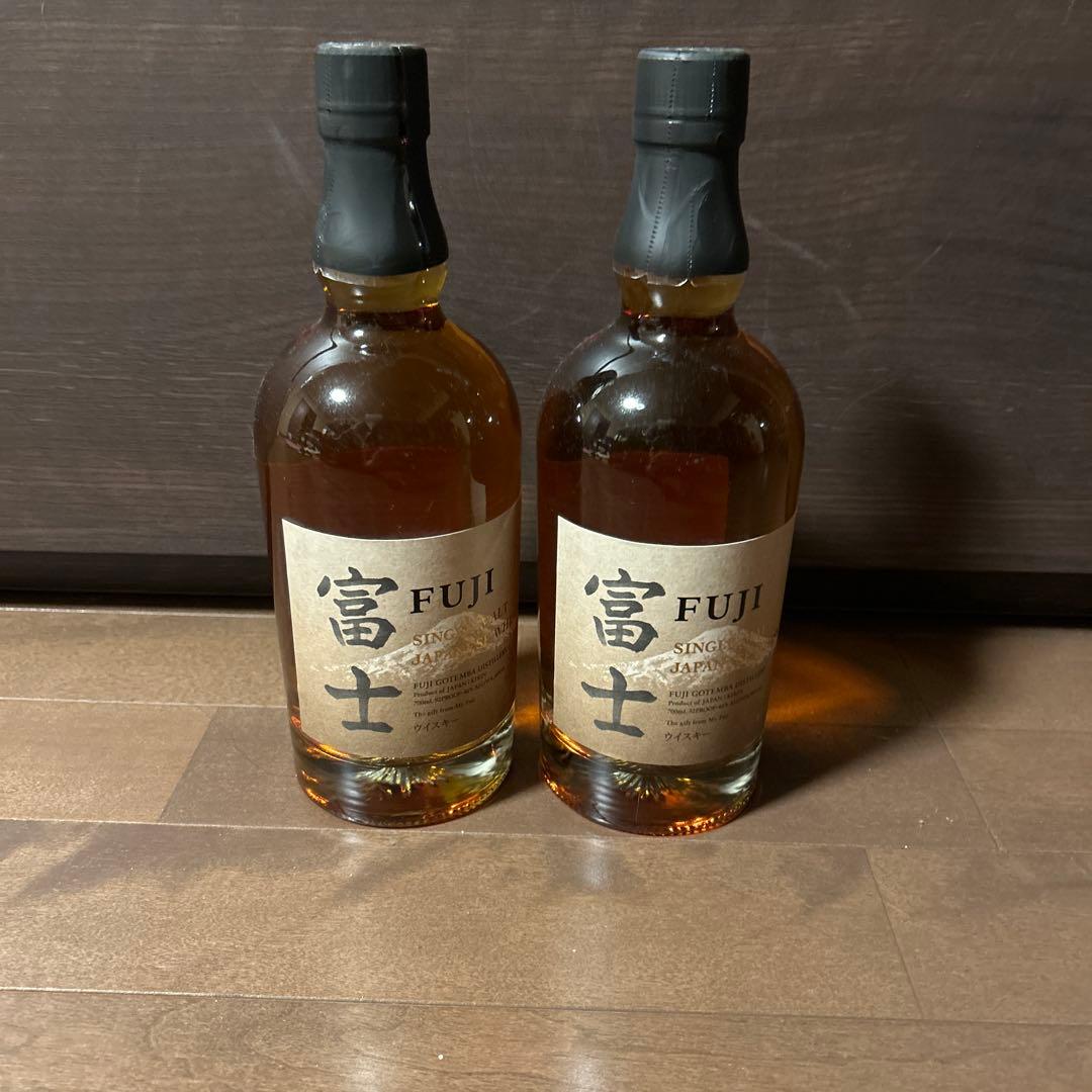 FUJI シングルモルトウイスキー 700ml 2本セット