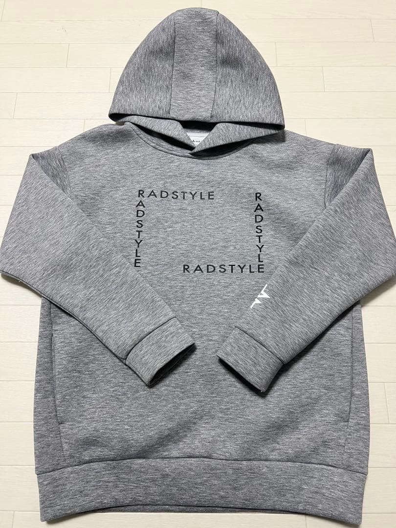 RADSTYLE 9.3oz ダンボールパーカー グレー　高橋優介