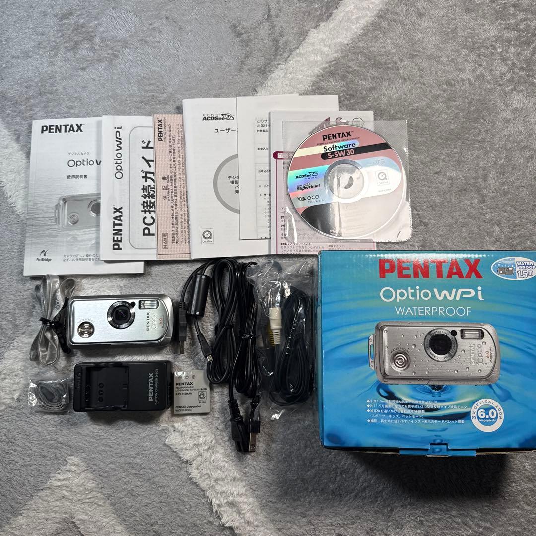 PENTAX Optio WPi オプティオ シルバー