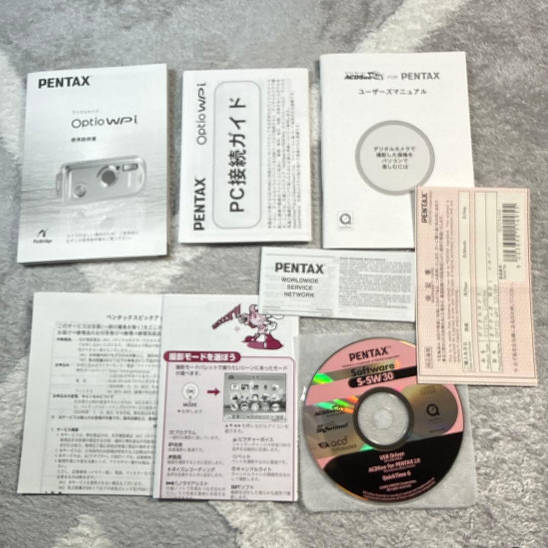 PENTAX Optio WPi オプティオ シルバー
