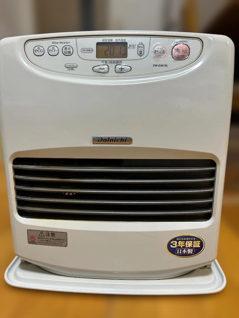 ブルーヒーター　ダイニチ FW-D3619L　クールホワイト（W）