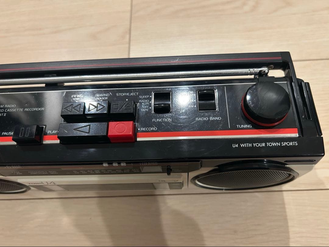 ラジオ・コンポ SANYO MR-U4TII TOWN U4