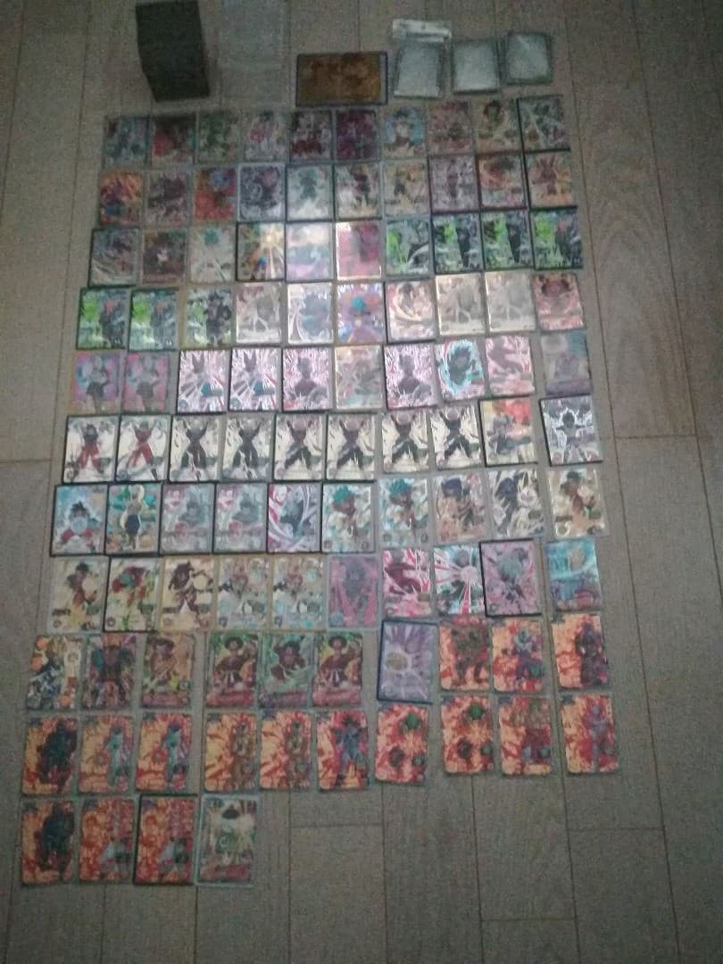 ドラゴンボールヒーローズカードまとめ売り➕オフィシャルスリーブ