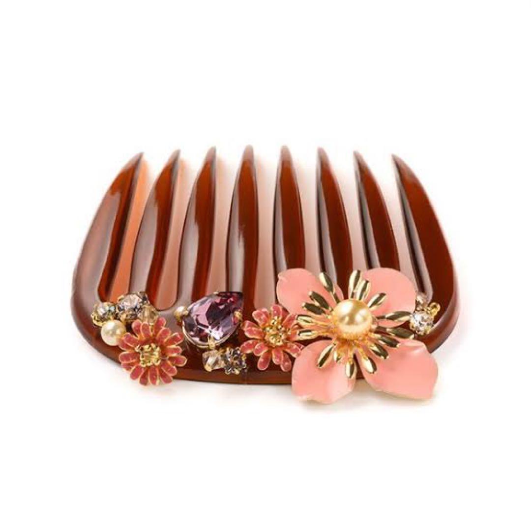 エレガンスフラワー フレンチコーム　コンプレックスビズ