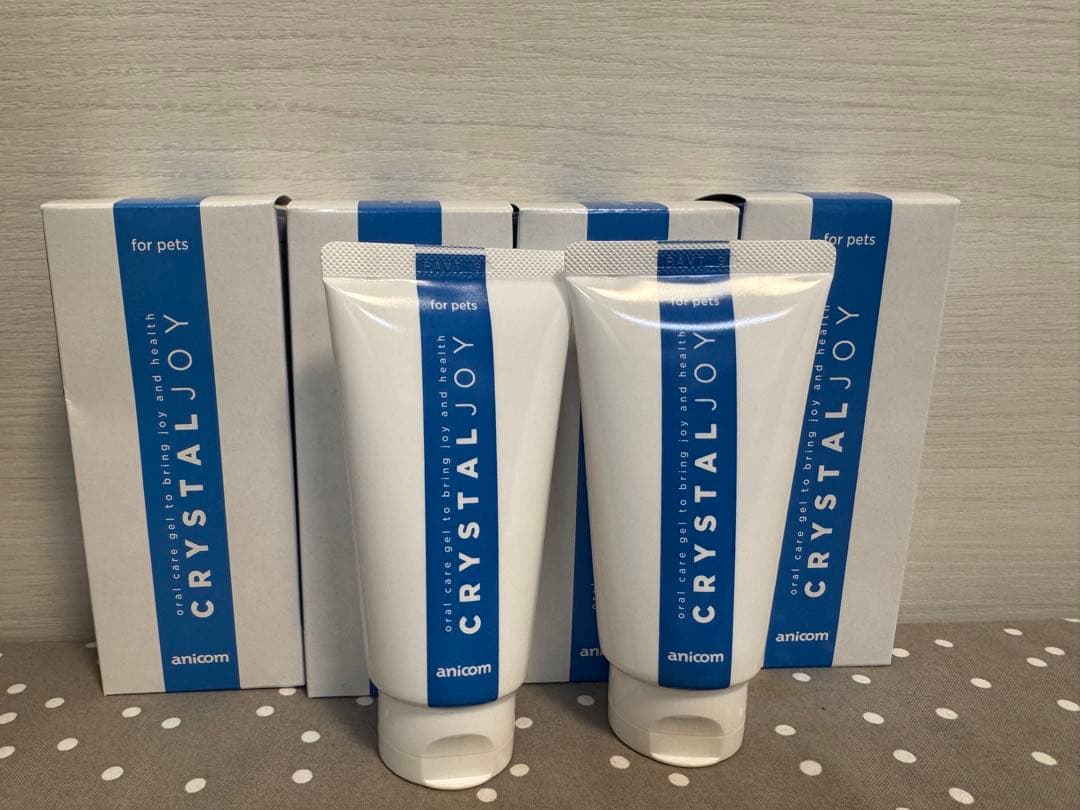 CRYSTAL JOY 口腔ケアジェル 60g 6本