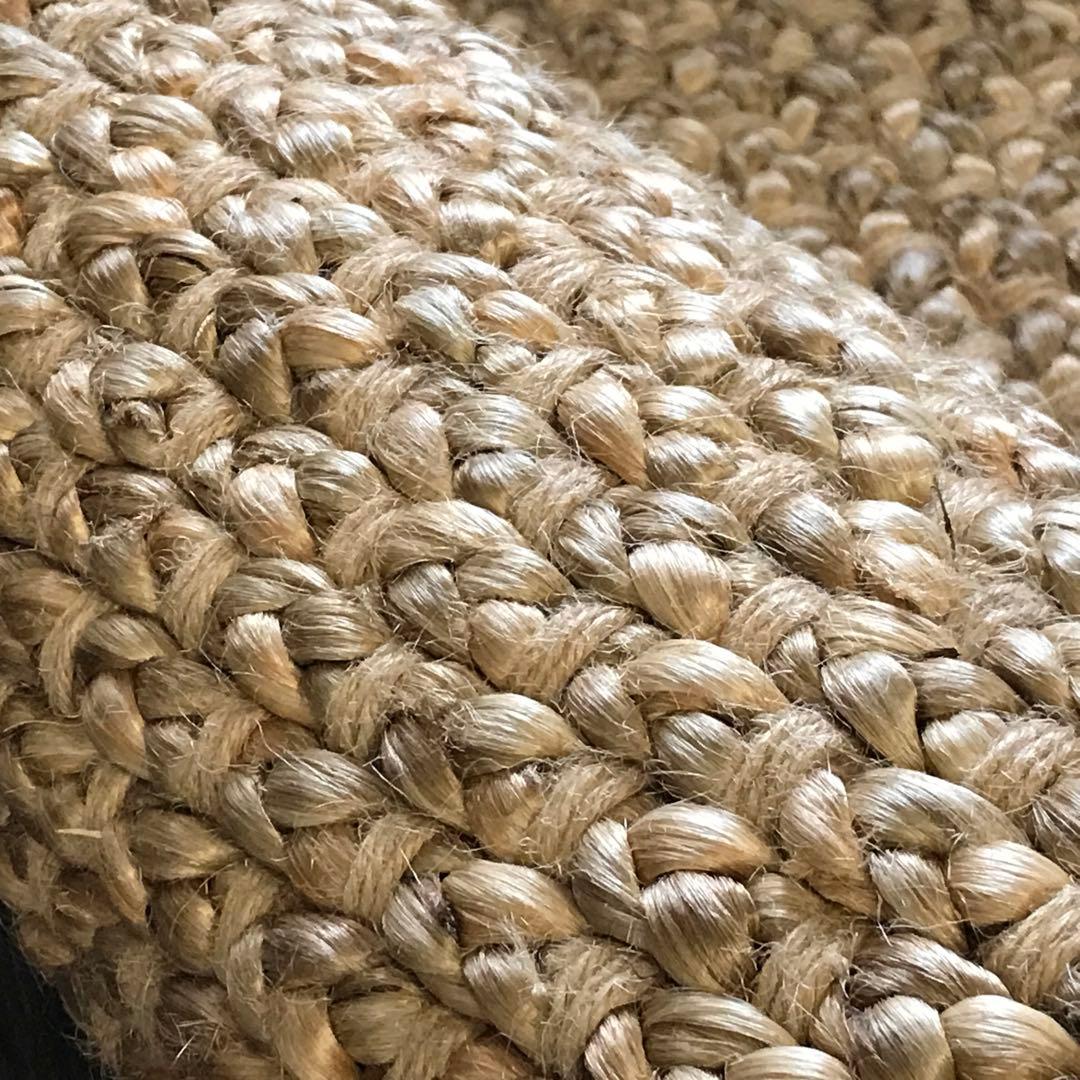 143x204cm ラグ ラグマット 麻 ジュート 夏用 天然素材 アジアン