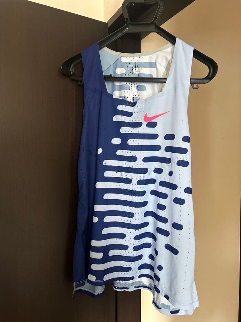 【美品】Nikeナイキ シングレット エアロスイフトタンクトップ XL 青水色