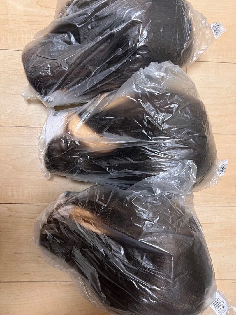 美容師カット練習用カットウィッグ　L-23BR 美容師／美容学生／カット練習用