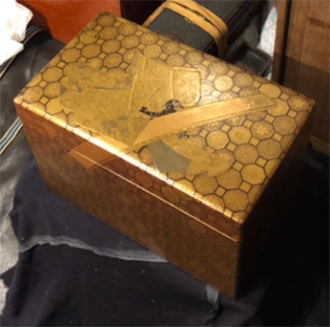 総蒔絵　茶箱　禧尽くし　野立て