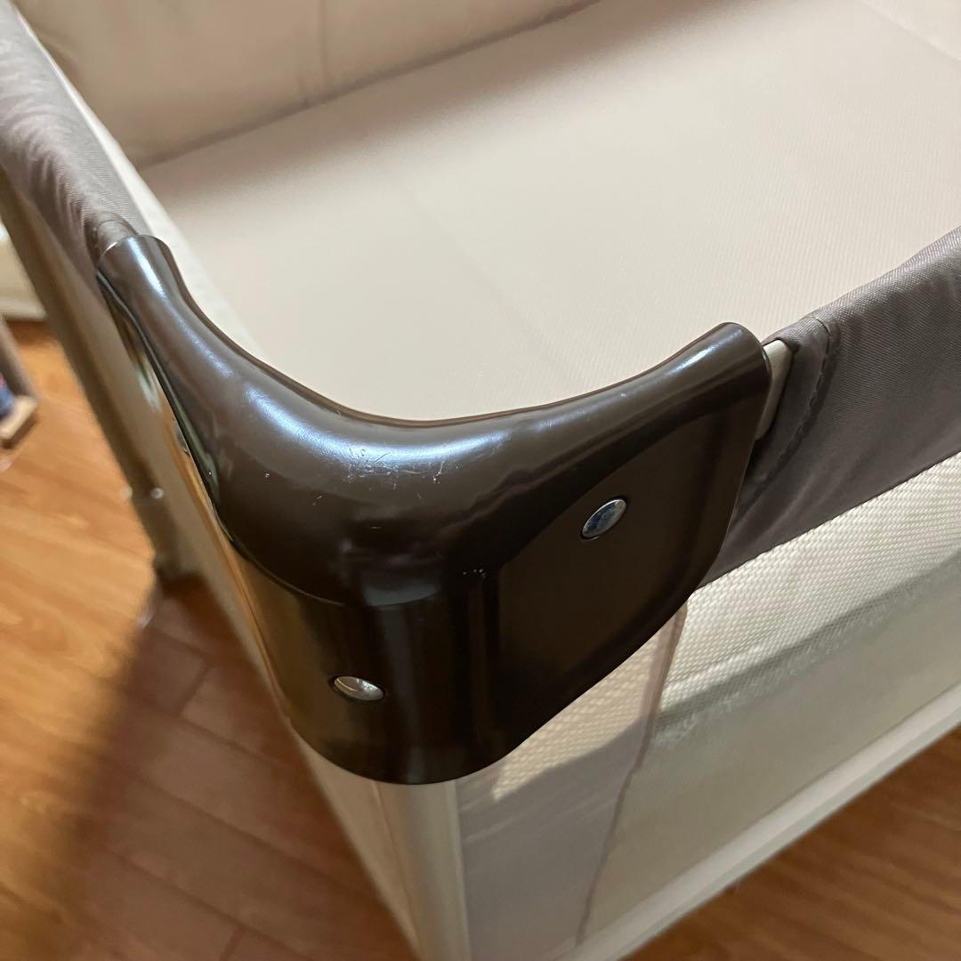 Aprica ココネルエアー　ベビーベッド ブラウン　折り畳み可