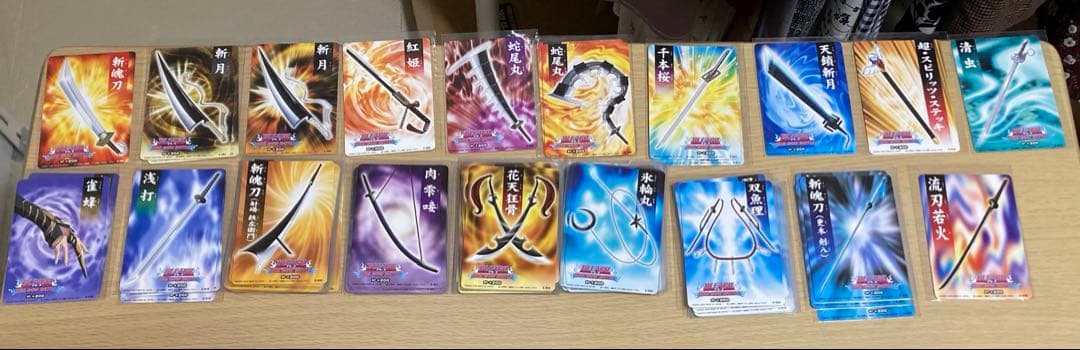 約1359枚+ 1/20追加分　ブリーチソウルカードバトル 6.7追加　ダブり有