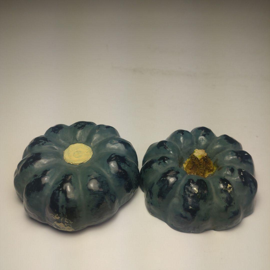 イ94 香合『南瓜　かぼちゃ　香合』『作家物　共箱』漆塗　茶道具