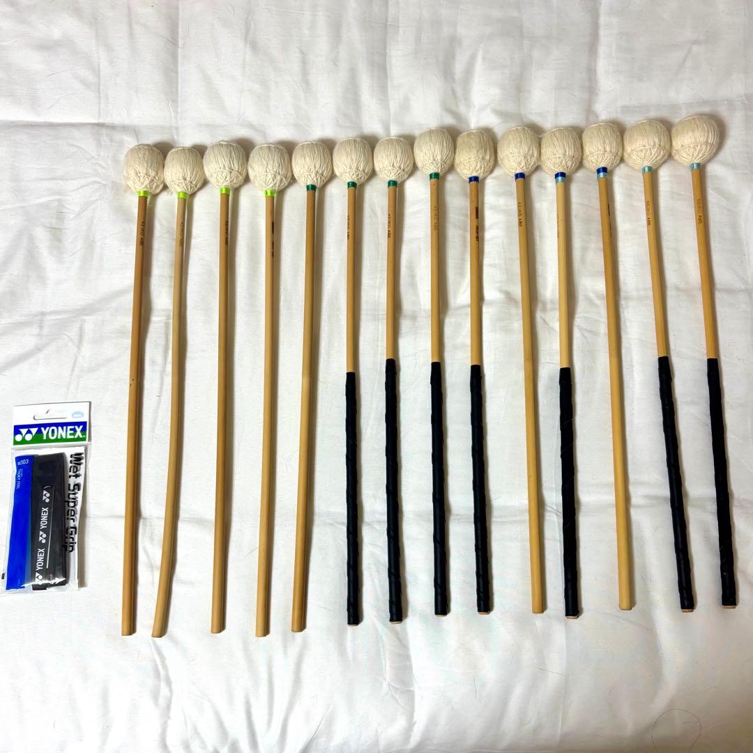 YAMAHAマリンバマレット14本セット安倍圭子モデル