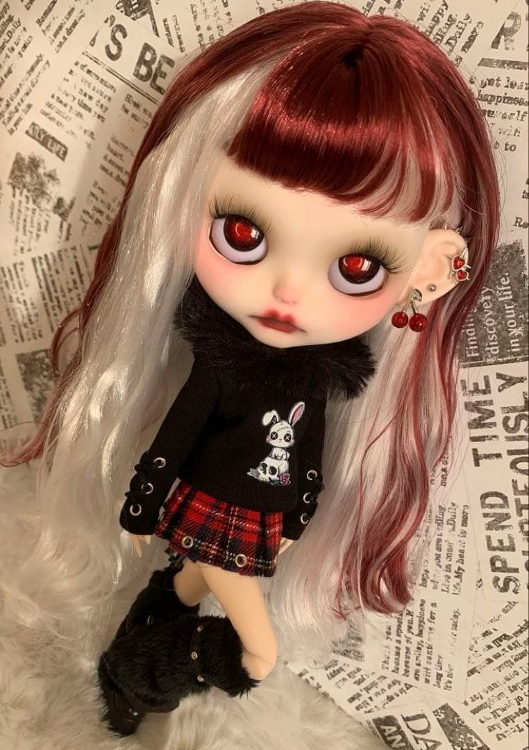 カスタムアイシードール★ジンジャーちゃん★ アウトフィット付属