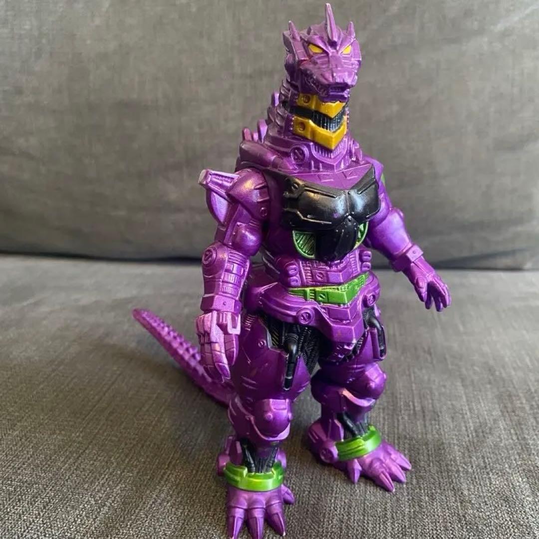 シンゴジラ(ニジゲンノモリ限定カラー)✖️エヴァ初号機カラー　メカゴジラ3式機龍