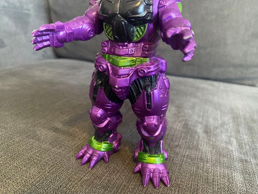 シンゴジラ(ニジゲンノモリ限定カラー)✖️エヴァ初号機カラー　メカゴジラ3式機龍