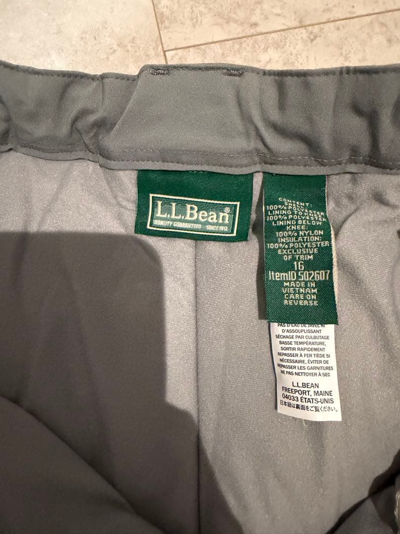 LL.Bean スキーウェア フリースインナー付き　14-16 Ssize