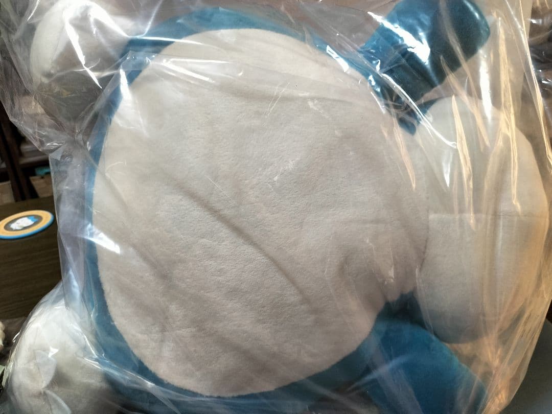 ポケモン一番くじ　A賞ぬいぐるみつきゲームクッション　B賞カビゴンぬいぐるみ