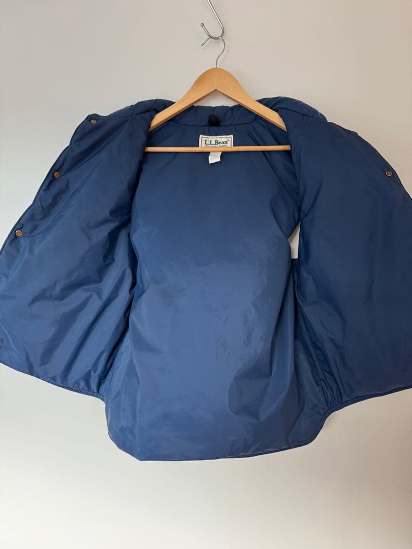 【美品】80's エルエルビーン L.L.Bean 中綿ベスト L ネイビー