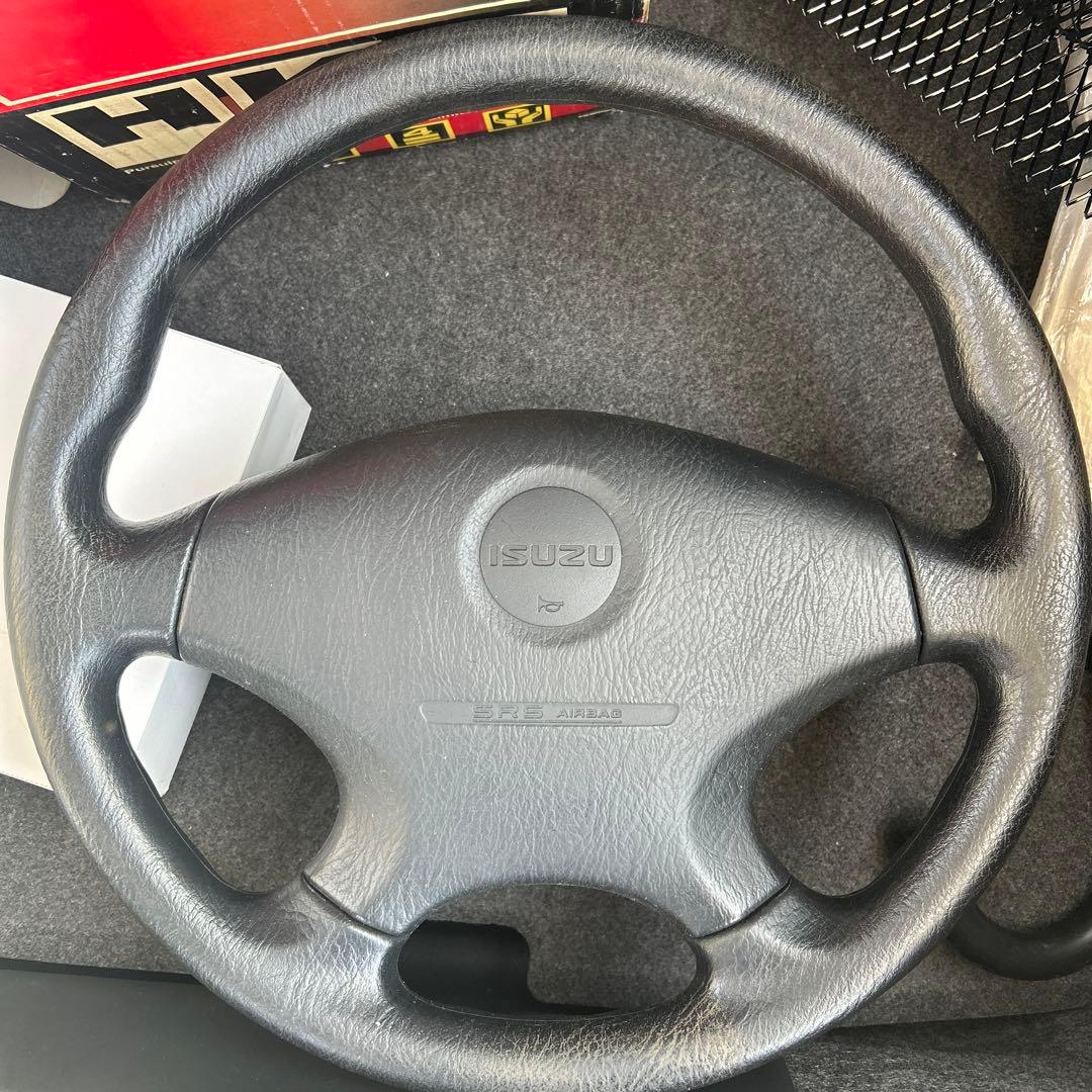 ISUZU ステアリングホイール 3スポーク