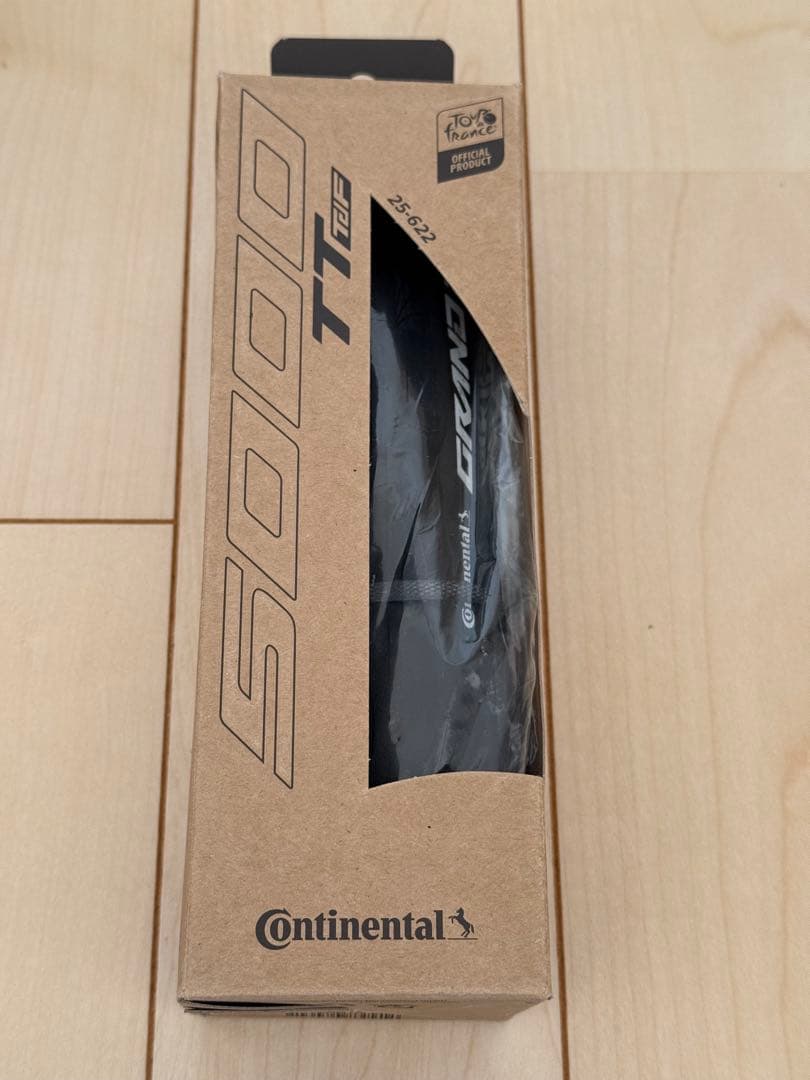 【未使用】GRAND PRIX 5000 TT TdF チューブレス 25c