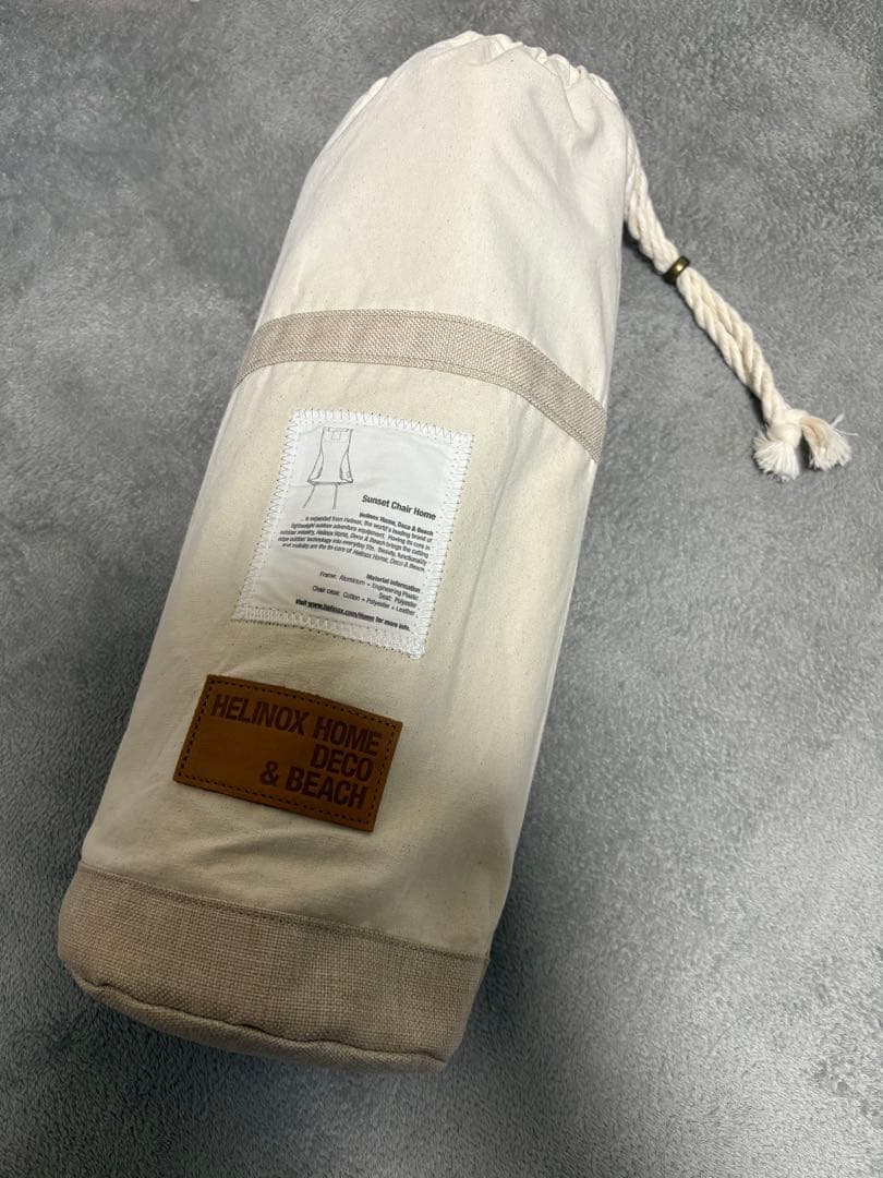 Helinox ヘリノックス サンセットチェア ベージュ