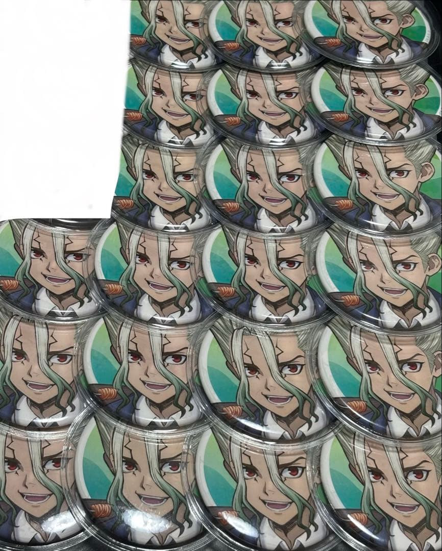 Dr.STONE ドクスト AMOCAFE アモカフェ 缶バッジ 千空 21個