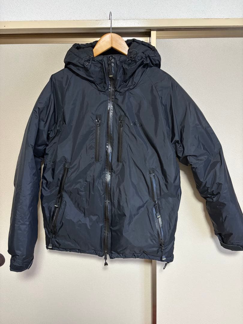 NANGA ブラック ダウンジャケット L