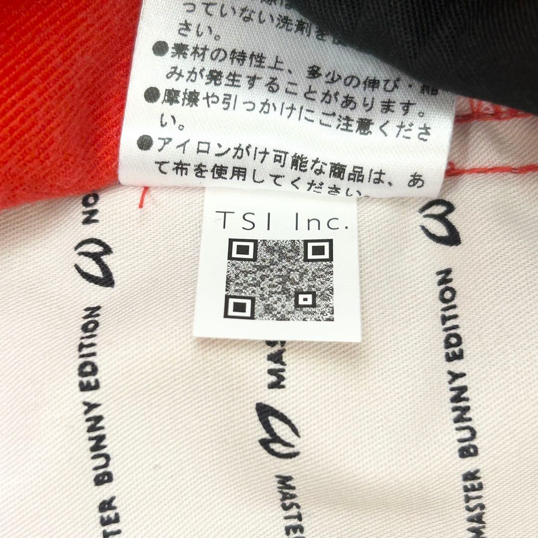 新品　マスターバニーエディション　パンツ　ストレッチ　起毛　オレンジ　サイズ6