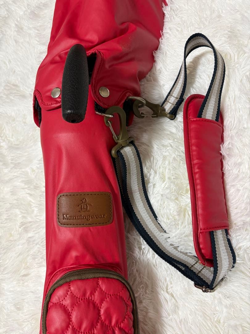 マンシングウェア　セルフスタンドキャリーバッグ&グローブセット